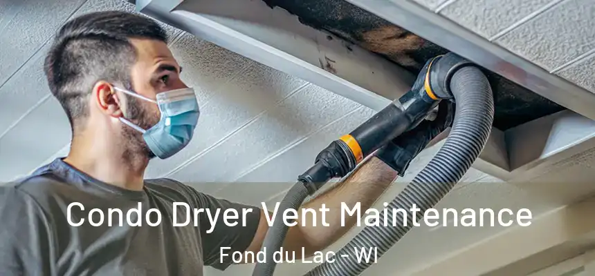 Condo Dryer Vent Maintenance Fond du Lac - WI